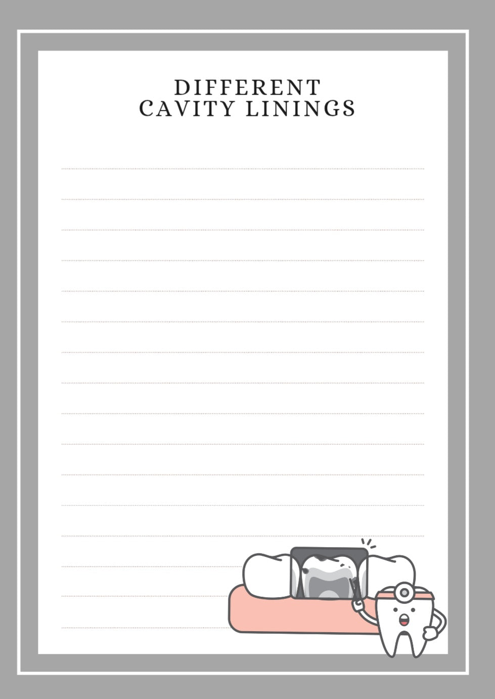 DIGITAL VERSION - The Essential Dental Nursing Planner