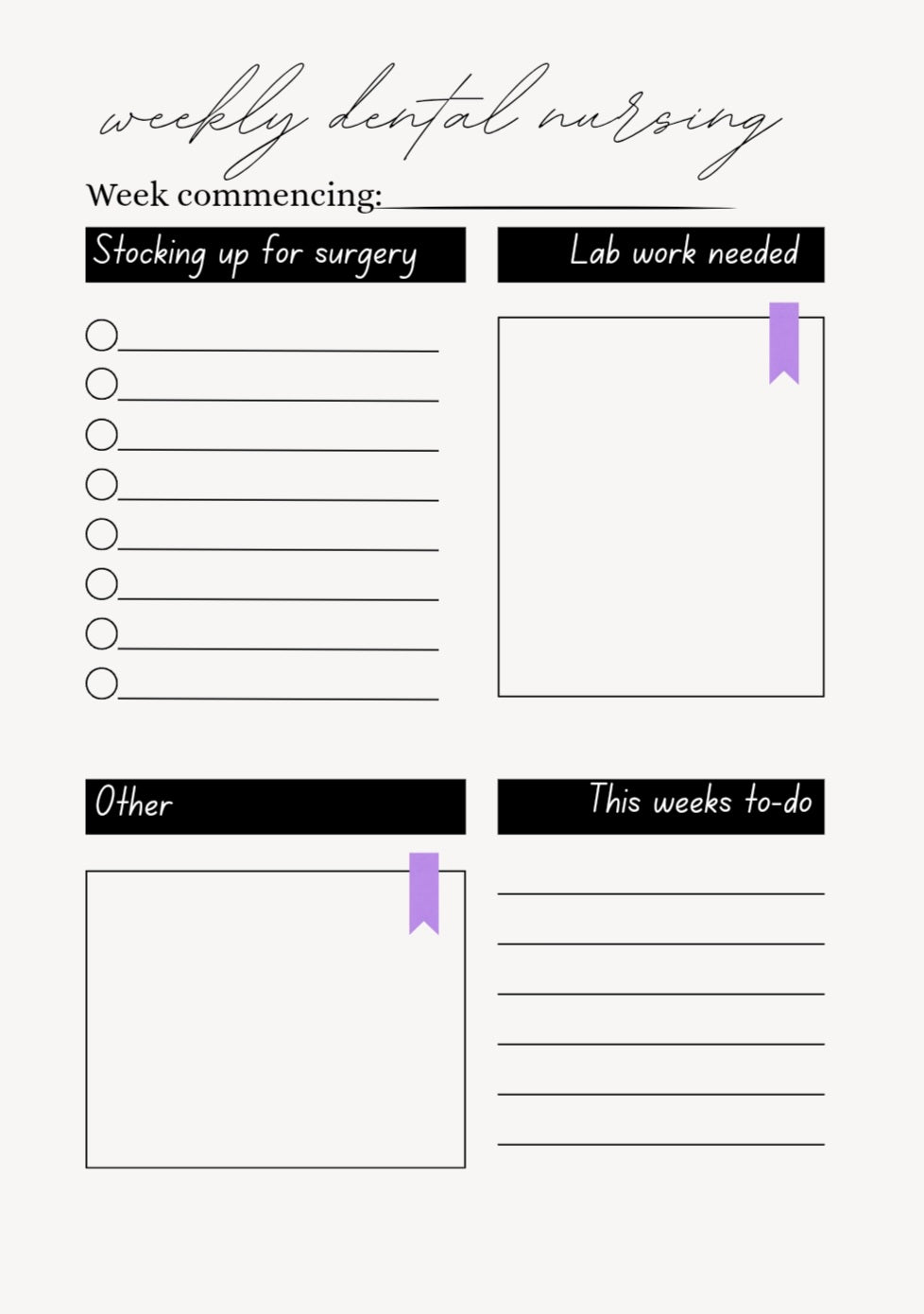 DIGITAL VERSION - Qualified Dental Nurse Planner